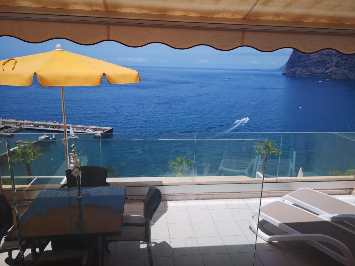 Magnificent Apt. With Sea View, Cliff & Marina Santiago del Teide Dış mekan fotoğraf