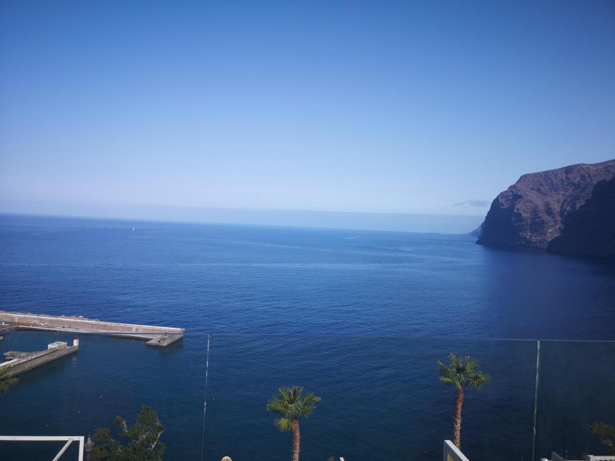 Magnificent Apt. With Sea View, Cliff & Marina Santiago del Teide Dış mekan fotoğraf