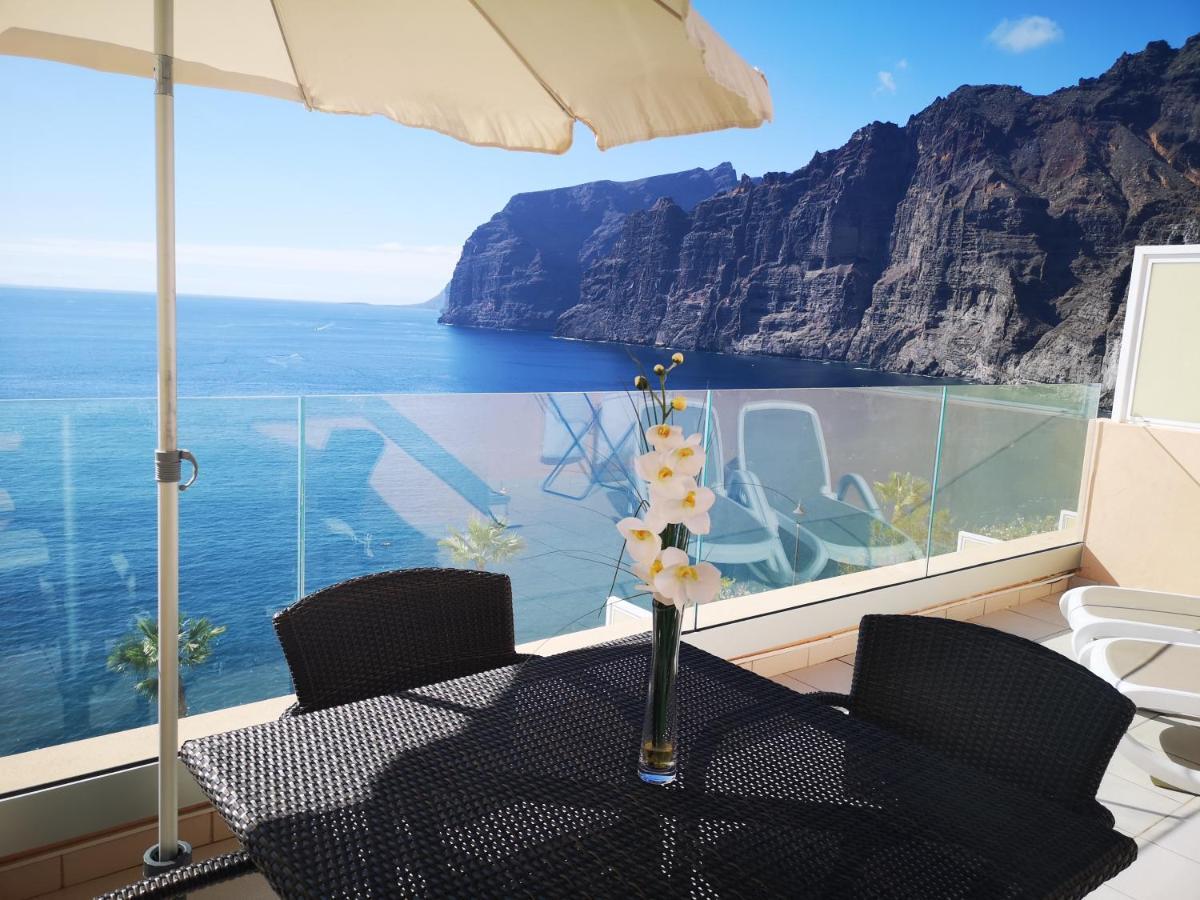 Magnificent Apt. With Sea View, Cliff & Marina Santiago del Teide Dış mekan fotoğraf