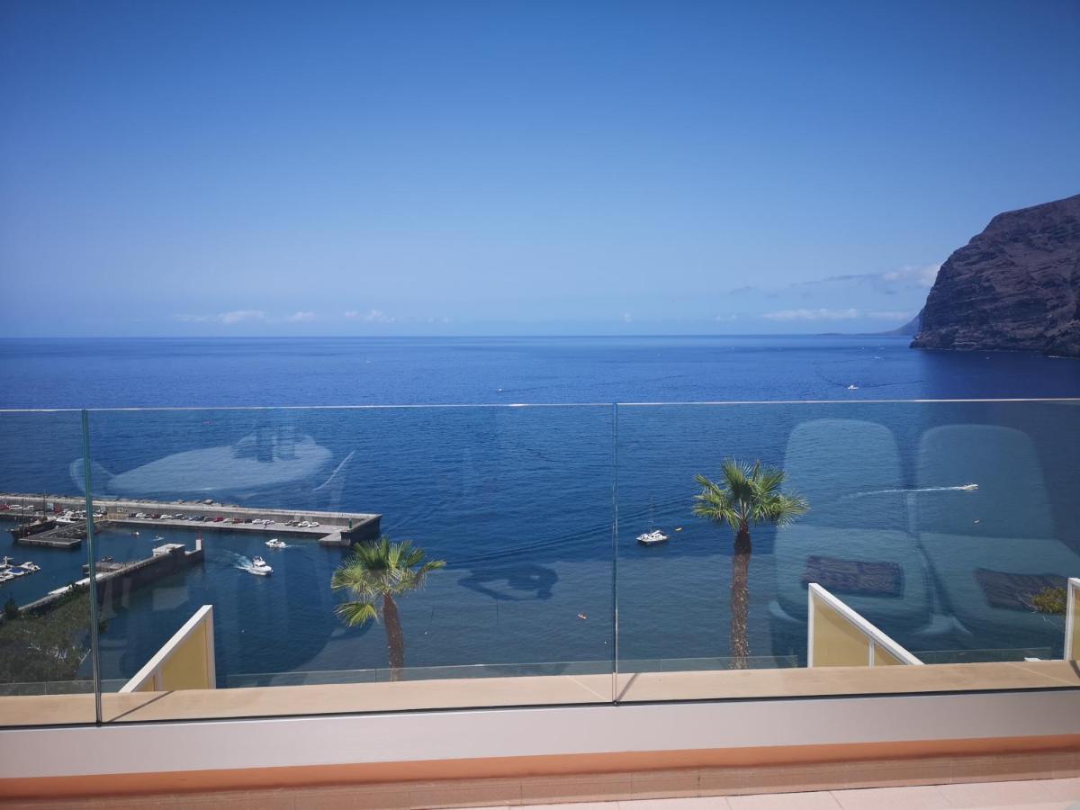Magnificent Apt. With Sea View, Cliff & Marina Santiago del Teide Dış mekan fotoğraf