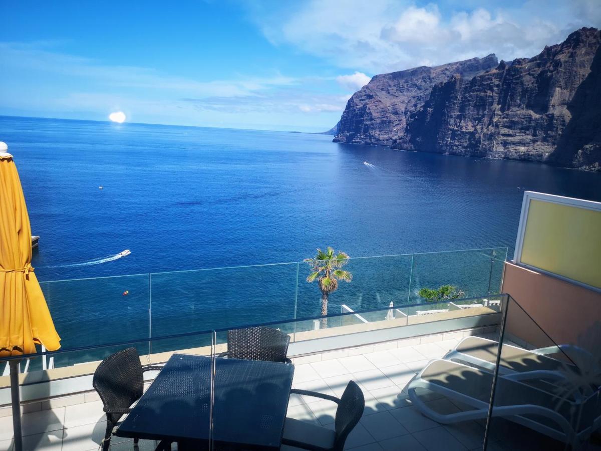 Magnificent Apt. With Sea View, Cliff & Marina Santiago del Teide Dış mekan fotoğraf