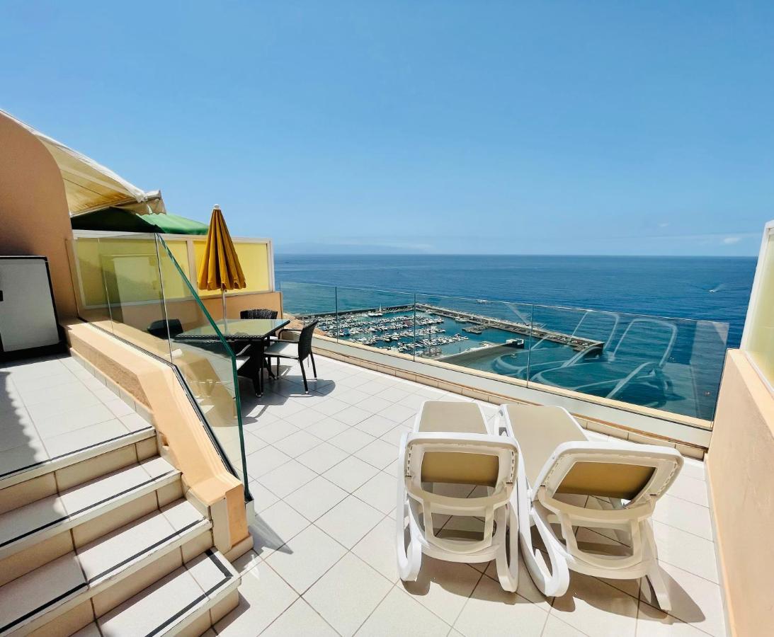 Magnificent Apt. With Sea View, Cliff & Marina Santiago del Teide Dış mekan fotoğraf